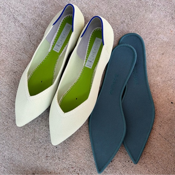 Rothy's The Point Size 10.5 - Sour Apple - Picture 4 of 6